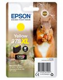 Epson 378XL - XL - gul - original - blekkpatron (C13T37944020)