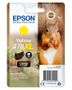 EPSON n Ink Cartridges,  Claria" Photo HD Ink, 378XL, Squirrel, Singlepack,  1 x 9.3ml Yellow