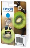 Epson 202 - cyan - original - blekkpatron (C13T02F24020)