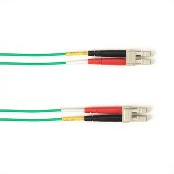 BLACK BOX FO Patch Cable Color Multi-m OM4 - Green LC-LC 2m Factory Sealed (FOLZHM4-002M-LCLC-GN)