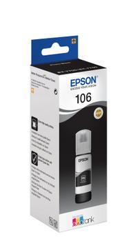 EPSON n Ink Cartridges,  106, Ink Bottle, 1 x 70.0 ml Photo Black (C13T00R140)