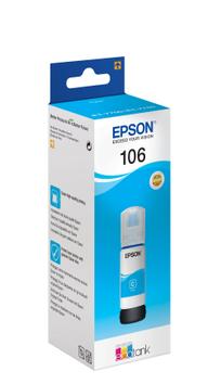 Epson 106 - cyan - original - blekkbeholder (C13T00R240)