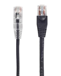 BLACK BOX Patch Cable CAT6 UTP Slim-Net - Black 0.9m Factory Sealed (C6PC28-BK-03)