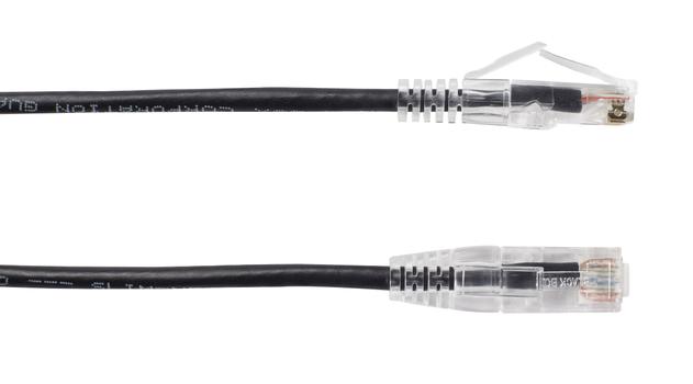 BLACK BOX SLIM-NET CAT6 PATCH CABLE  (C6PC28-BK-01)