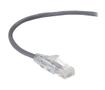 BLACK BOX Patch Cable CAT6 UTP Slim-Net - Gray 0.6m Factory Sealed (C6PC28-GY-02)