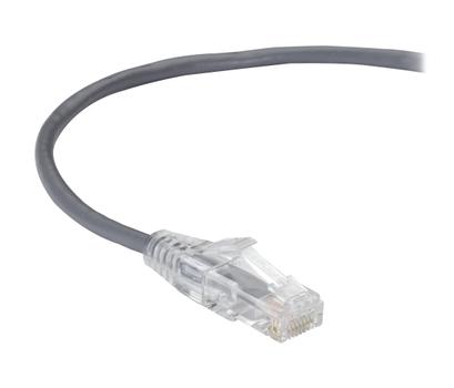 BLACK BOX Patch Cable CAT6A UTP 28AWG PVC - Gray 2.1m (C6APC28-GY-07)