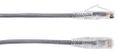 BLACK BOX Patch Cable CAT6A UTP 28AWG PVC - Gray 0.9m