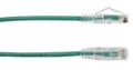 BLACK BOX Patch Cable CAT6 UTP Slim-Net - Green 0.6m (C6PC28-GN-02)