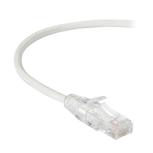 BLACK BOX Patch Cable CAT6 UTP Slim-Net - White 0.9m Factory Sealed (C6PC28-WH-03)