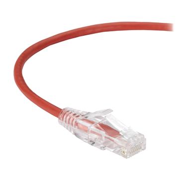 BLACK BOX Patch Cable CAT6 UTP Slim-Net - Red 0.9m (C6PC28-RD-03)