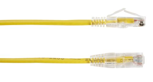 BLACK BOX SLIM-NET CAT6A PATCH CABLE (C6APC28-YL-04)