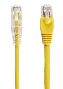 BLACK BOX Patch Cable CAT6 UTP Slim-Net - Yellow 0.6m (C6PC28-YL-02)