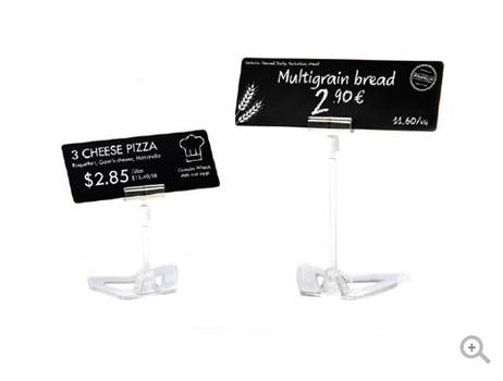 EVOLIS PVC BLANK LONG CARDS-BLACK  (C8152)