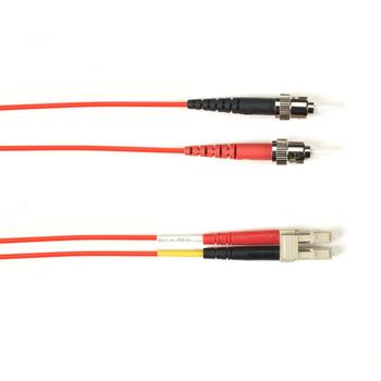BLACK BOX 10 GIG MM FO PATCH CABLE  (FOCMR10-005M-STLC-RD)