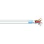 BLACK BOX BLACKBOX CAT6A F/UTP 650-MHZ BULK CABLE, PVC, SOLID - 304.8M, WHITE