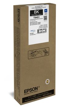 EPSON n Ink Cartridges,  DURABrite" Ultra, T9451, Singlepack,  1 x 64.6 ml Black, XL (C13T945140)