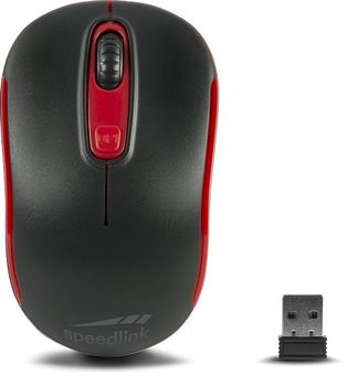 SPEEDLINK Ceptica Mouse Wireless / Black-Red (SL-630013-BKRD)