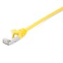 V7 CAT5E ETHERNET YELLOW STP 1M RJ45 100 COPPER SNAGLESS CABL
