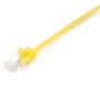 V7 CAT6 ETHERNET YELLOW UTP 3M RJ45 100 COPPER SNAGLESS CABL