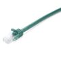 V7 CAT6 ETHERNET GREEN UTP 1M RJ45 100 COPPER SNAGLESS CABL