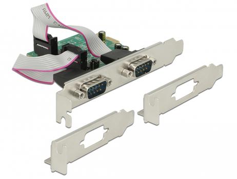 DELOCK Seriel adapter PCIe 2.0 x1  (89641)