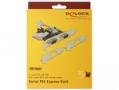DELOCK Seriel adapter PCIe 2.0 x1  (89641)