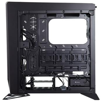 CORSAIR Carbide Series SPEC-OMEGA - Miditower - ATX - ingen strømforsyning (ATX) - sort - USB/Lyd (CC-9011140-WW)
