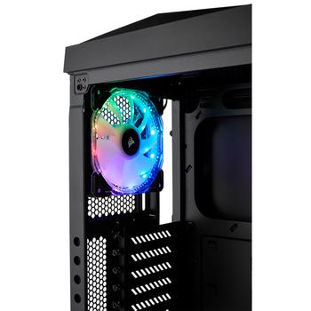 CORSAIR Carbide Series SPEC-OMEGA - Miditower - ATX - ingen strømforsyning (ATX) - sort - USB/Lyd (CC-9011140-WW)