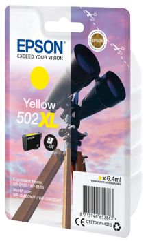 EPSON n Singlepack Yellow 502XL Ink (C13T02W44010)
