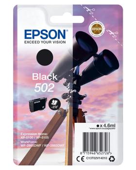 EPSON Singlepack Black 502 Ink (C13T02V14020)