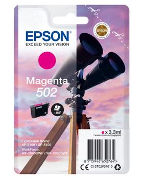 EPSON Ink/502 Binocular 3.3ml MG SEC (C13T02V34020 $DEL)