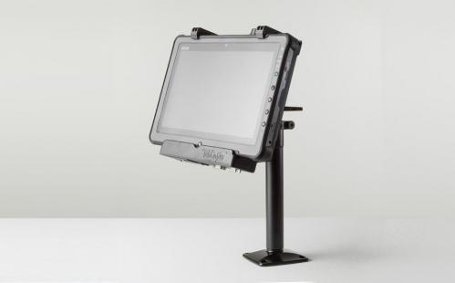 GAMBER-JOHNSON HEIGHT ADJUST DESKTOP MOUNT 17238 DECORATIVE BASE VESA 75 ACCS (7170-0587)