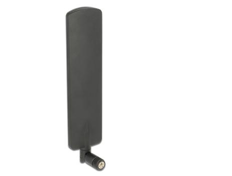 DELOCK LTE Antenna SMA plug 2 dBi omnidirectional with tilt joint black (89604)
