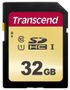 TRANSCEND 500S 32GB SDHC UHS-I minneskort (TS32GSDC500S)