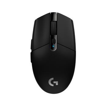 Logitech G305 - Mus - optisk - 6 knapper - trådløs - LIGHTSPEED - USB trådløs mottaker - svart (910-005282)