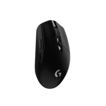Logitech G305 - Mus - optisk - 6 knapper - trådløs - LIGHTSPEED - USB trådløs mottaker - svart (910-005282)