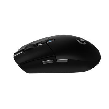 Logitech G305 - Mus - optisk - 6 knapper - trådløs - LIGHTSPEED - USB trådløs mottaker - svart (910-005282)