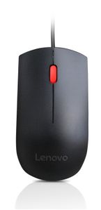 LENOVO Essential - mouse - USB - black - Mus - Optisk - 3 knapper - Sort (4Y50R20863)