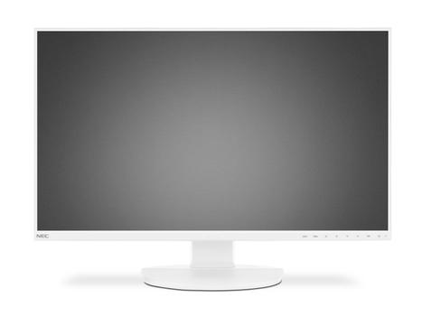 Sharp / NEC MultiSync EA271F - LED-monitor - 27" - 1920 x 1080 Full HD (1080p) - AH-IPS - 250 cd/m˛ - 1000:1 - 6 ms - HDMI, DVI-D, VGA, DisplayPort - luidsprekers - wit (60004634)