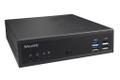 SHUTTLE XPC barebone-kone,  Intel Cel 3865U, GeForce GTX 1050, musta (DH02U)
