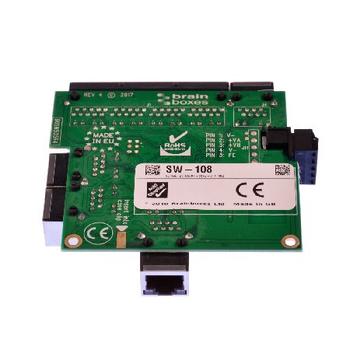 BRAINBOXES Industrial Ethernet 8 Port (SW-108)