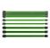 THERMALTAKE TT MOD COMBO PACK BLACK&GREEN PREMIUM-SLEEVED CABLE EXTENSION IN ACCS