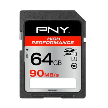PNY SDHC HIGH PERFORMANCE 64B F-FEEDS2 (SD64GHIGPER90-EF)