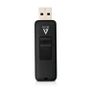 V7 16GB FLASH DRIVE USB 2.0 BLACK 10MB/S READ 3MB/S WRITE MEM