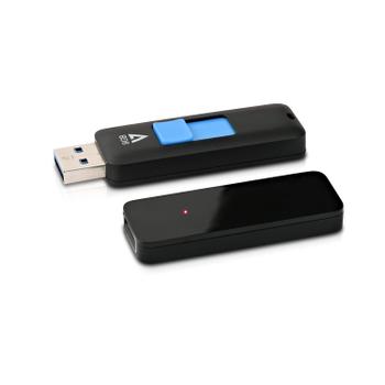 V7 8GB FLASH DRIVE USB 3.0 BLACK 30MB/S READ 8MB/S WRITE MEM (VF38GAR-3E)