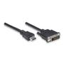 TECHLY Video Cable Hdmi To Dvi-D M / (ICOC-HDMI-D-030)