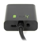 TECHLY Cable Adapter Converter Hdmi  (IDATA-HDMI-VGA2AU)