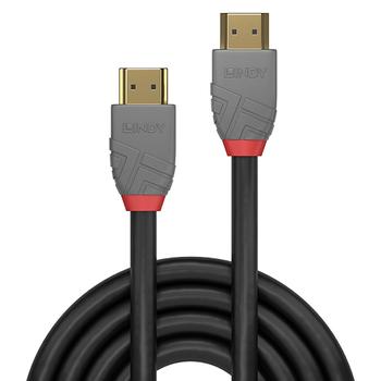 LINDY HDMI HS Cable. A-A. M/M. Anthra Line. 0.3m Factory Sealed (36960)