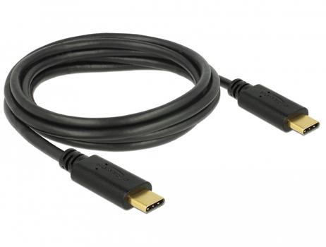 DELOCK USB 2.0 cable Type-C to Type-C 2 m 5 A E-Marker (83324)
