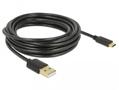 DELOCK USB 2.0 cable Type-A to Type-C 4 m